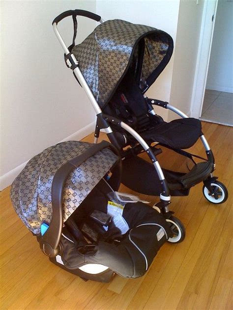 gucci baby carseat|baby strollers gucci.